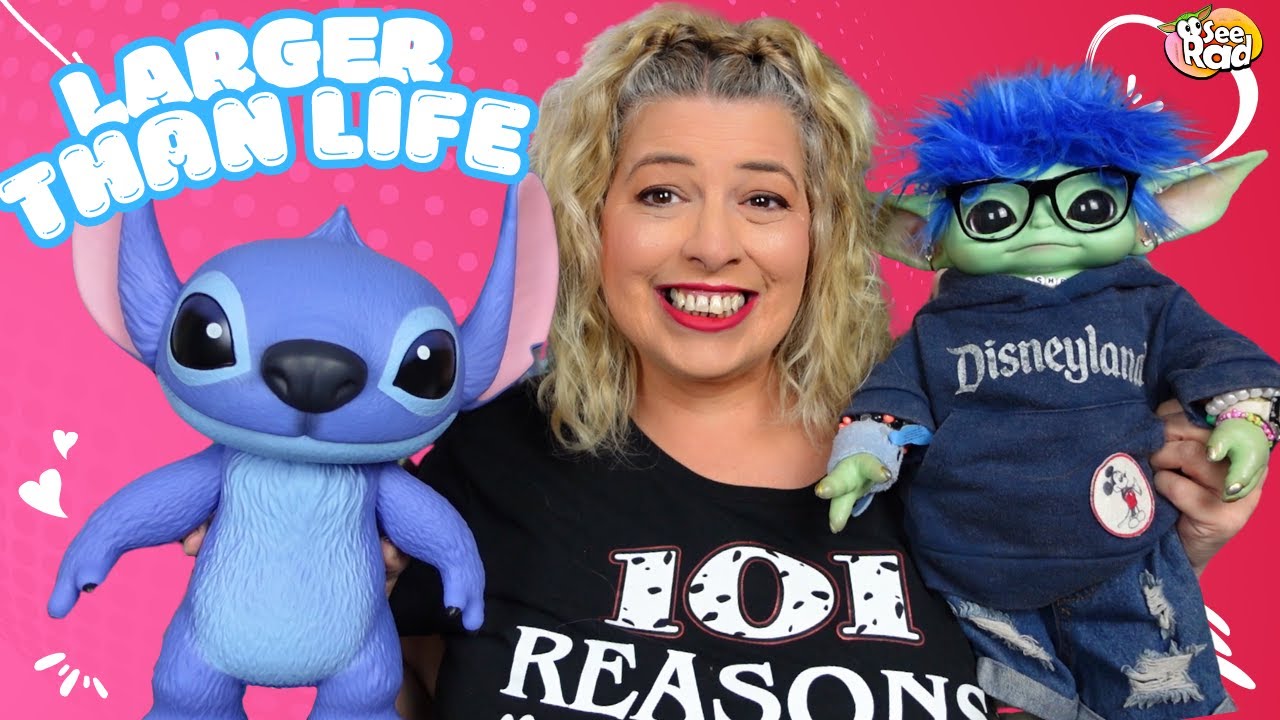Stitch Live-Action Larger Than Life 14-inch Vinyl Figure Unboxed
