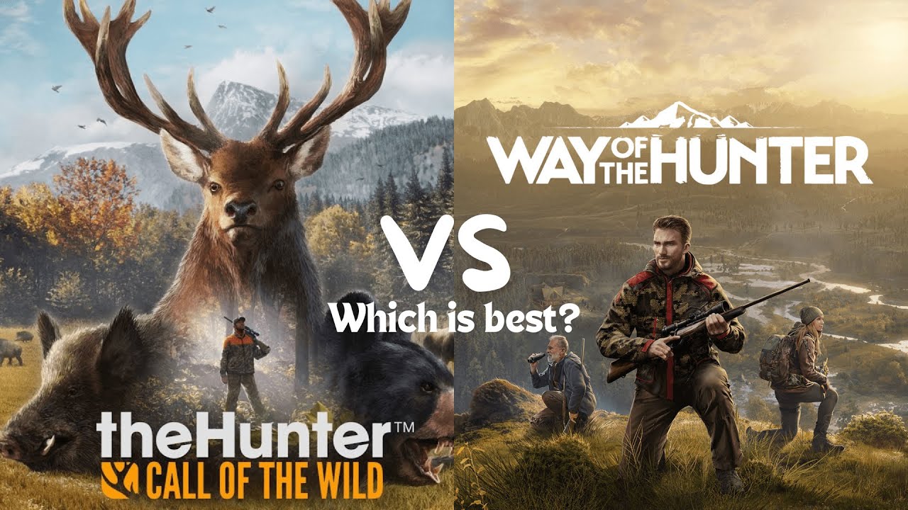 The Hunter:Call of the Wild VS Way of the Hunter | Direct Comparison | PC