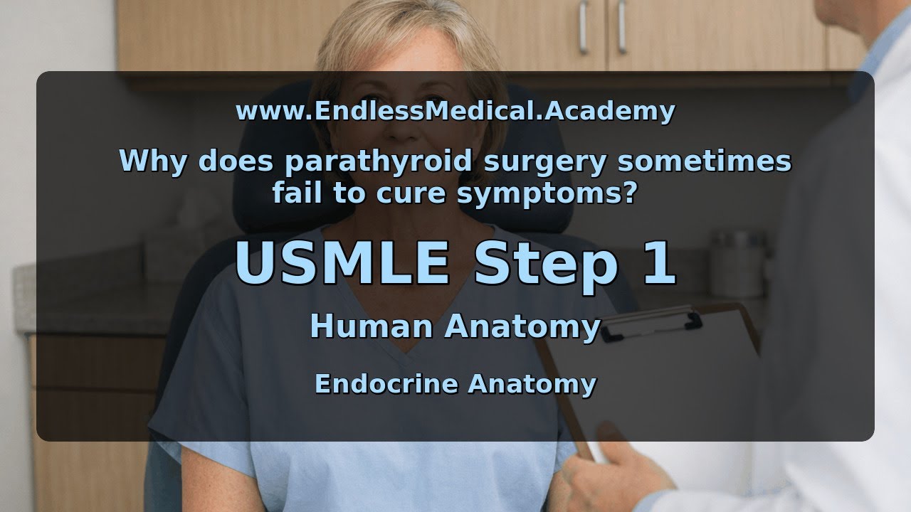 Endocrine Anatomy, Human Anatomy, USMLE Step 1 - Full Vignette with Extended Explanations