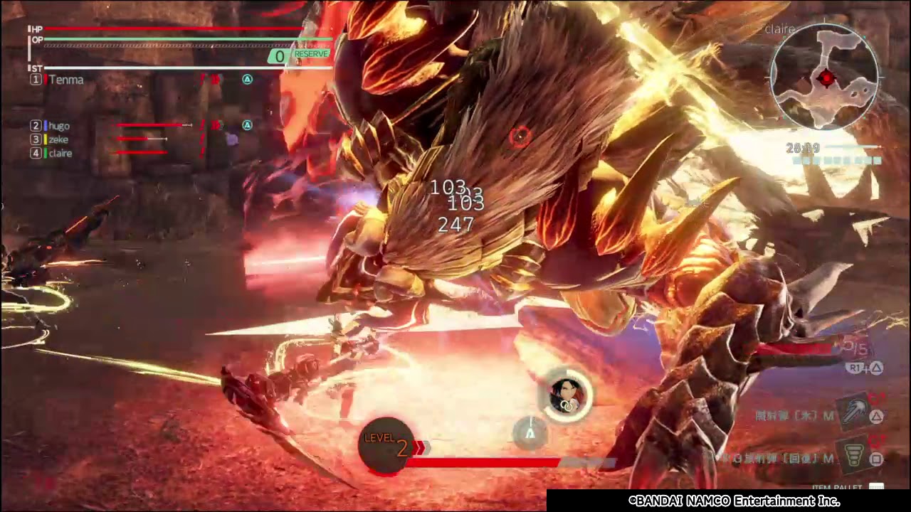 GOD EATER® 3 JP Demo - Scythe only vs Anubis - 2:49