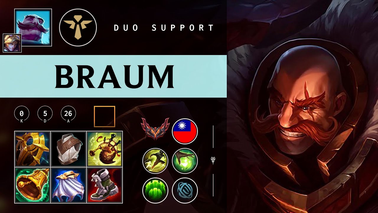 Braum Support vs Thresh - TW Grandmaster Patch 26.02