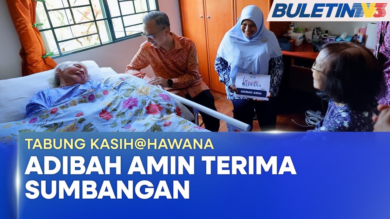 TABUNG KASIH@HAWANA | Tokoh Wartawan Negara Terima Sumbangan (BU)