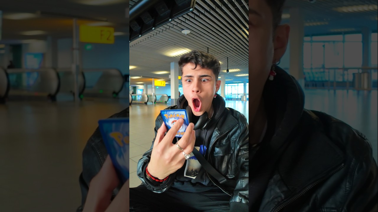 Cartas pok&eacute;mon en &Aacute;msterdam‼️😱🤯 #shorts