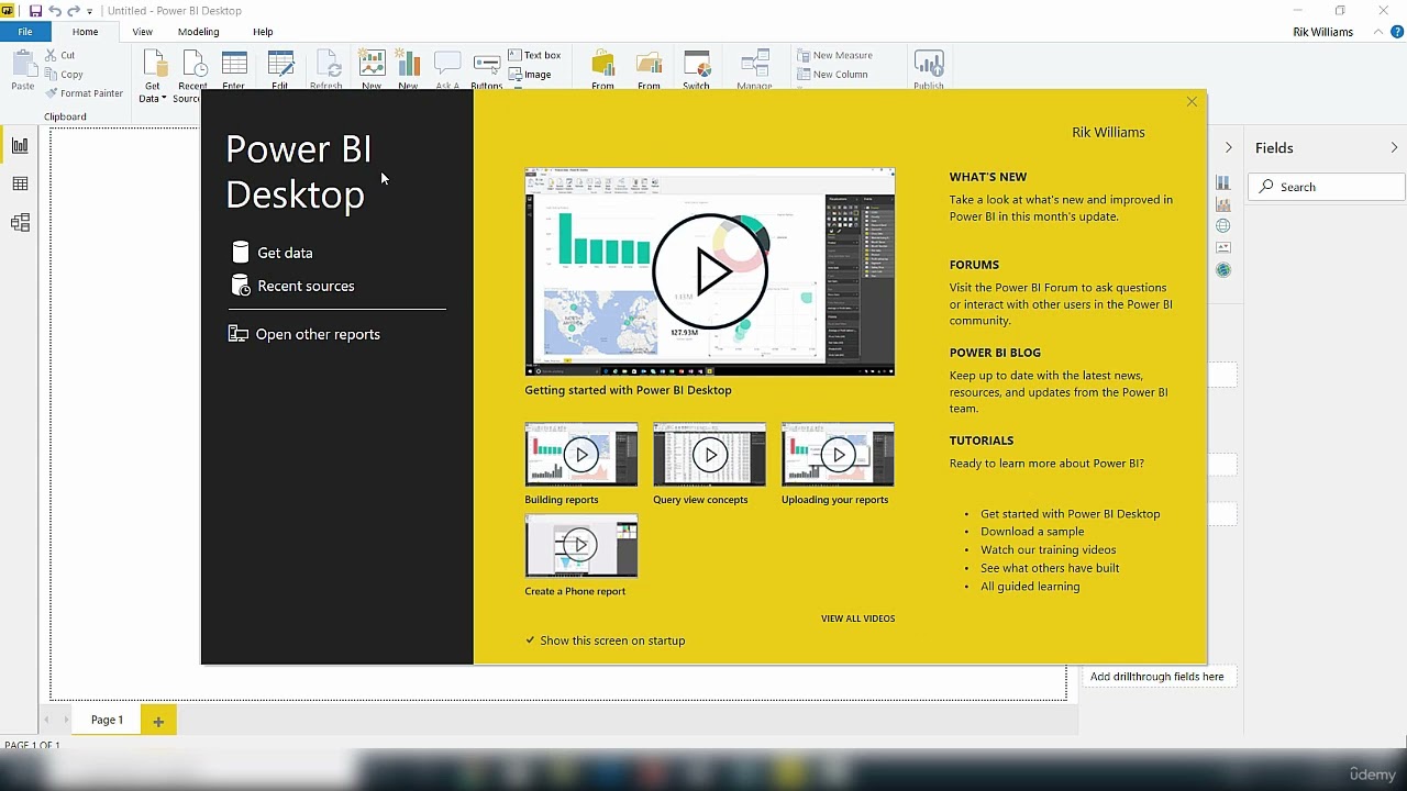 58. Power BI Overview Part 1