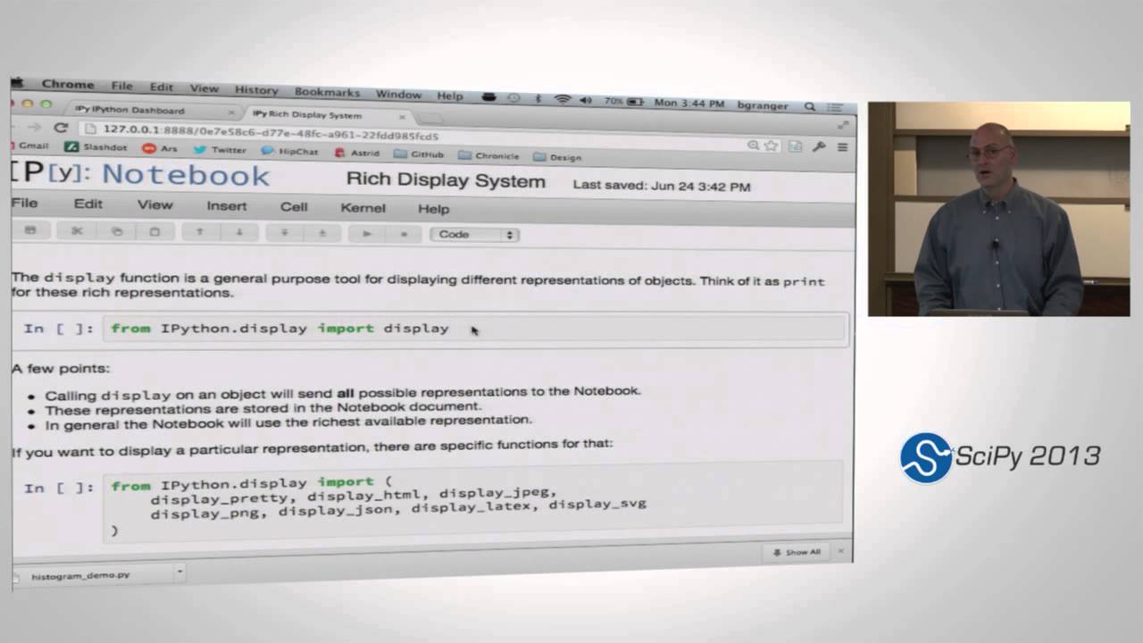 IPython in Depth, SciPy2013 Tutorial, Part 2 of 3