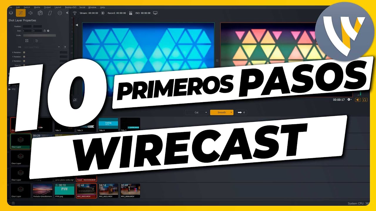 10 PRIMEROS PASOS para usar WIRECAST 📹 { Tutorial Español desde cero } ❤️‍🔥ALTERNATIVA a vMix