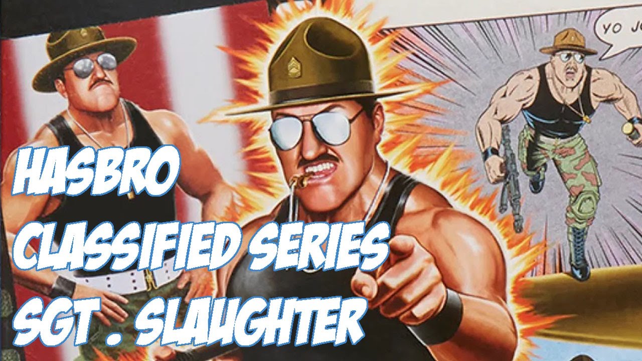 Unboxing & Review | Hasbro GI Joe Classified Series Sgt. Slaughter