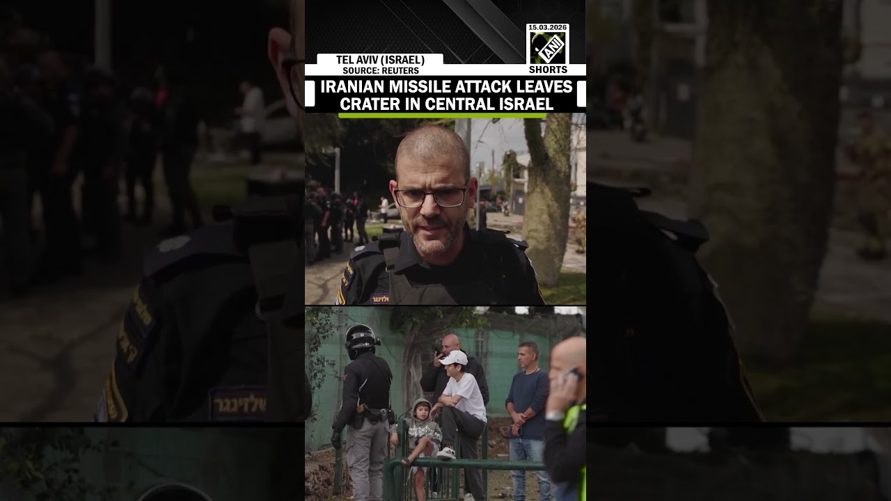 Irański pocisk uderzył w centralny Izrael, samochody płoną, powstaje krater, syreny nakazują ludz...