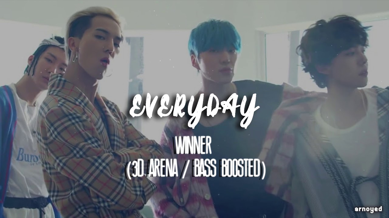 (3D ARENA/BASS BOOSTED) EVERYDAY - WINNER