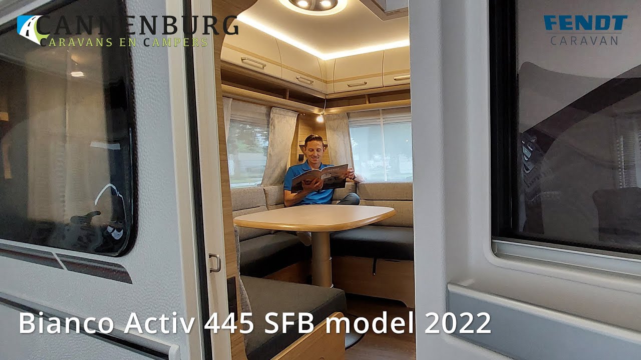 Caravan review Fendt Bianco Activ 445 SFB model 2022
