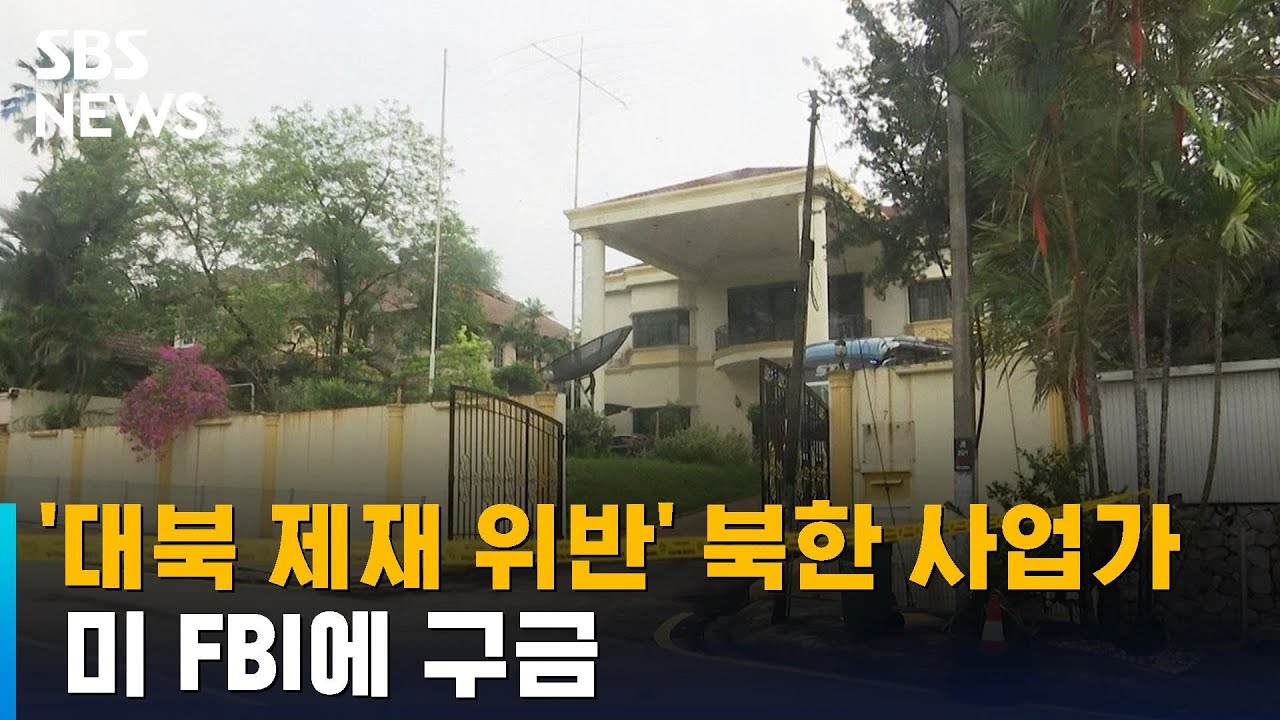 '대북 제재 위반' 북한 사업가 문철명 씨, FBI에 구금 / SBS
