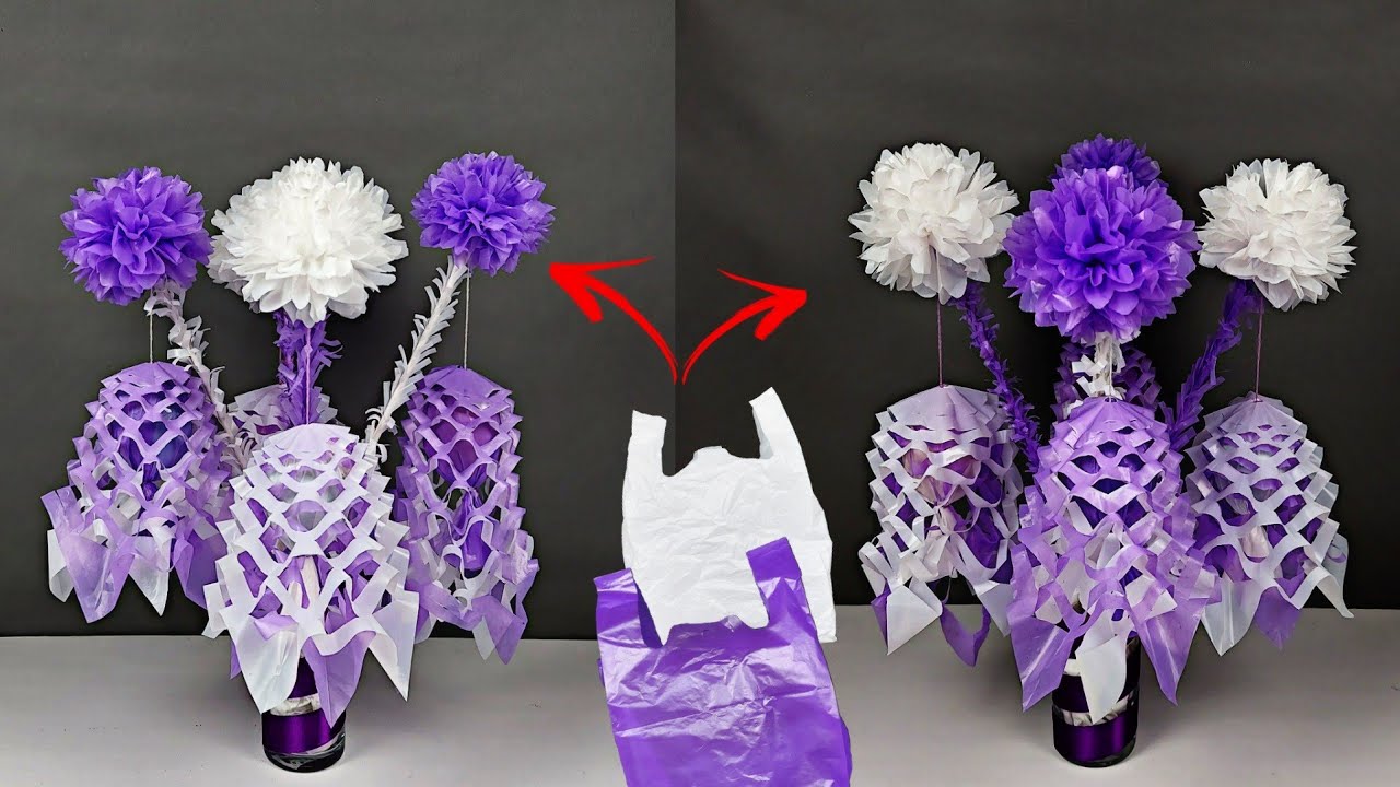 DIY Bunga TELUR dari Kantong Plastik Kresek | Bunga Telur Maulid