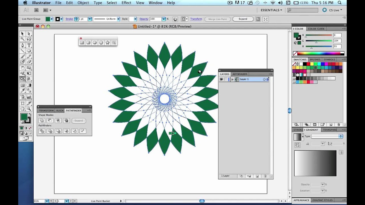 Kerim KIRPAT Adobe Illustrator CS5 İle BP Logo Yapımı