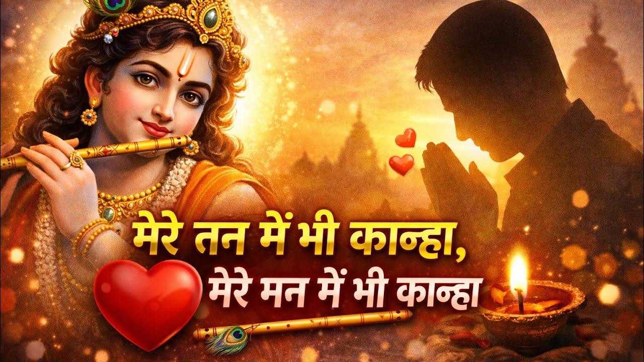 मेरे तन में भी कान्हा, मेरे मन में भी कान्हा🙏 || Trending song bhakti song Krishna Bhagwan song#song