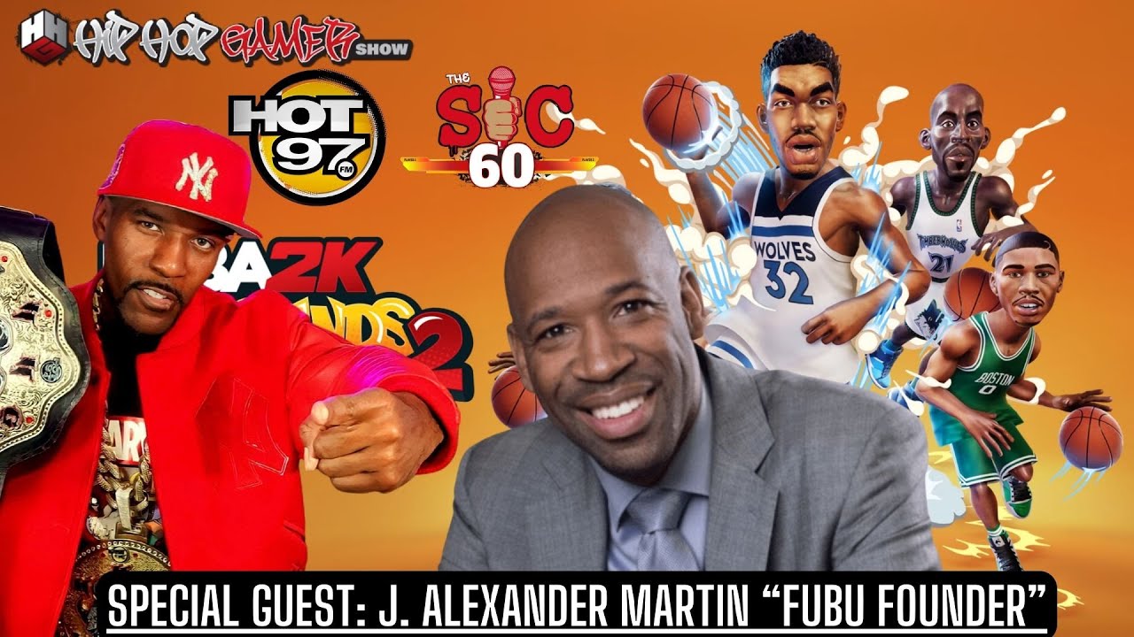 FUBU FOUNDER J. Alexander Martin Talk Big Business And Gaming | HipHopGamer