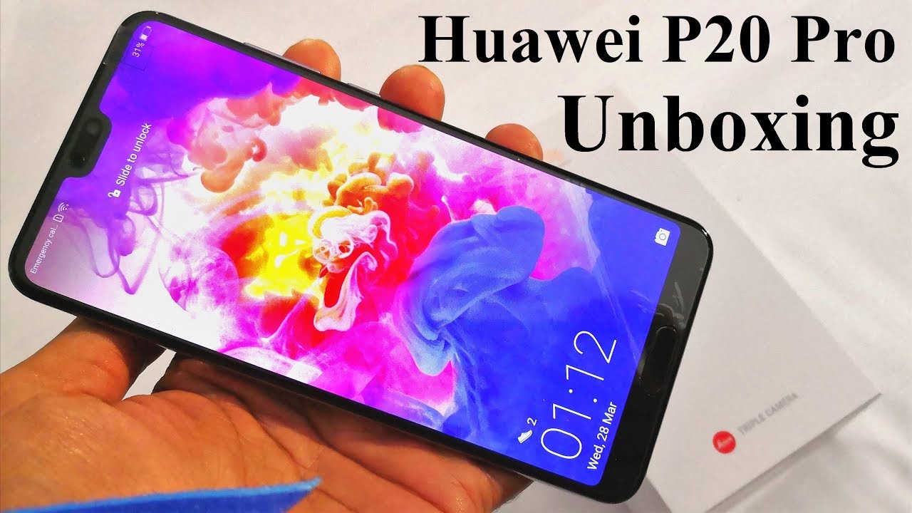 Huawei P20 Pro - Unboxing and First Impressions