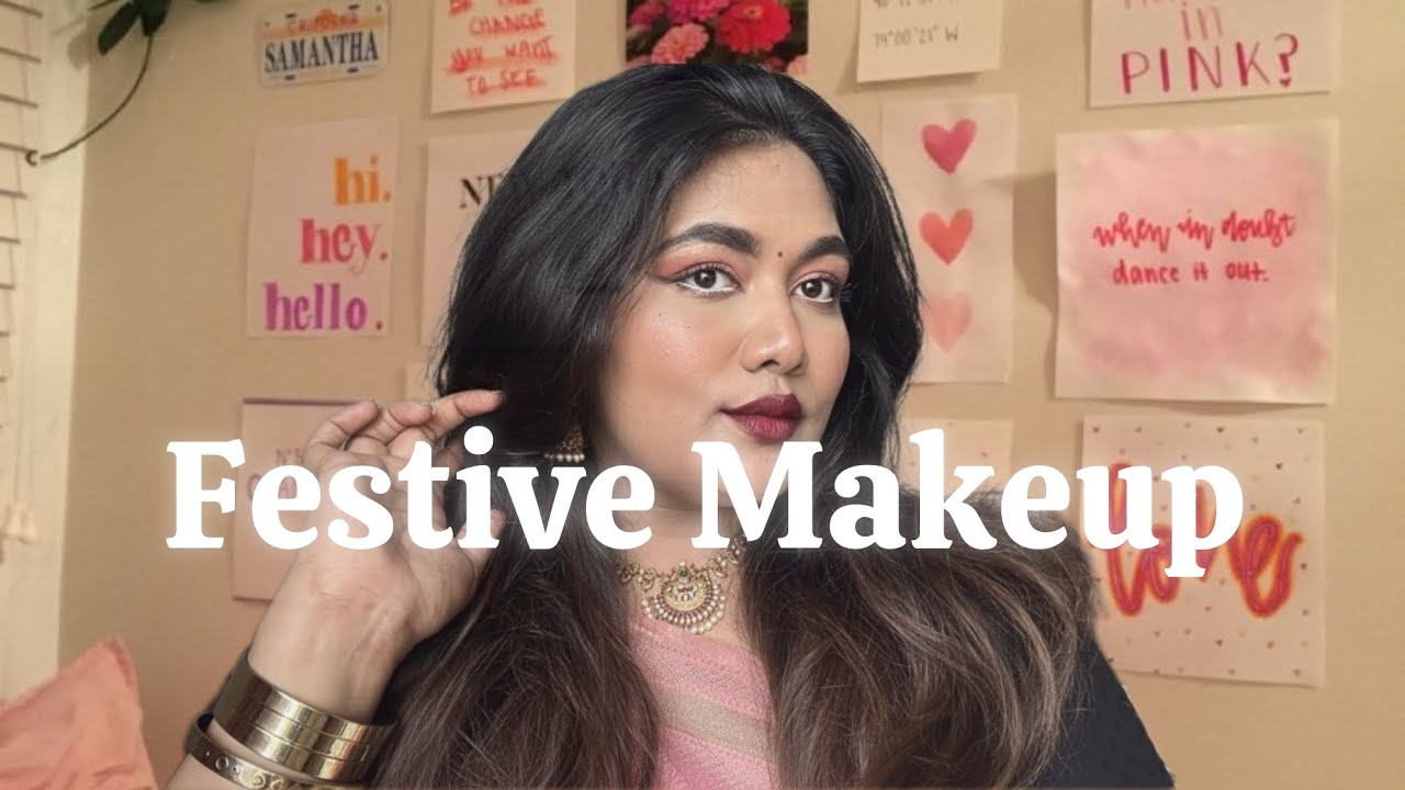 Simple & Beginner Friendly Makeup ♥️🎀 Brinda Abhijith