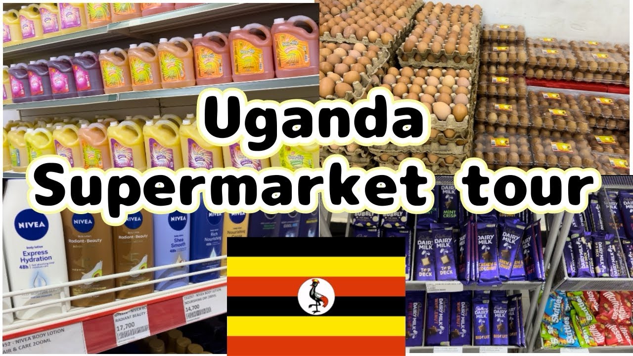 Uganda supermarket tour 🇺🇬 ~How much is the cost of living in Uganda 2024??~ #Uganda #africanlife
