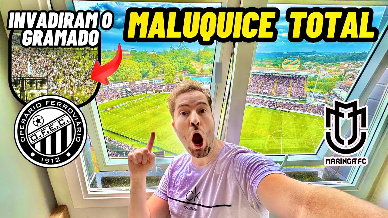 ALUGUEI UM HOTEL PRA VER A FINAL DO CAMPEONATO PARANAENSE - SURREAL/ Operário x Maringá