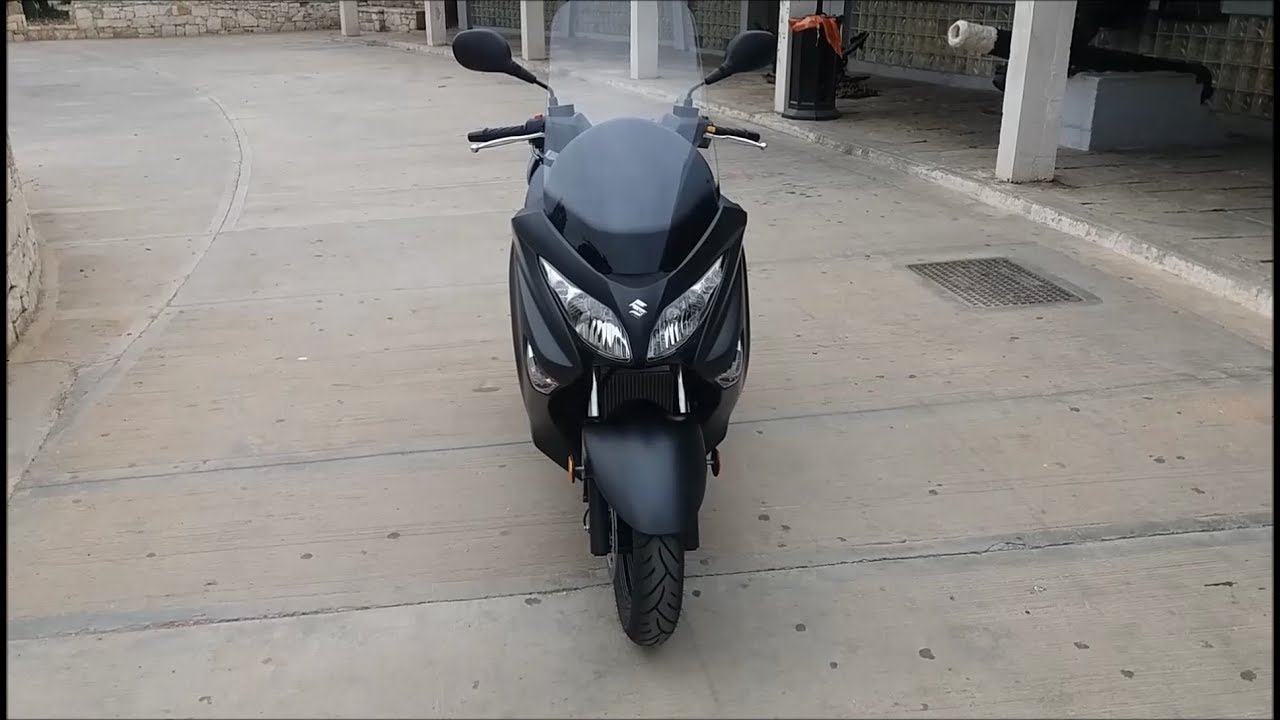 Παρουσίαση Suzuki Burgman 200 (Euro4 ABS 2018)