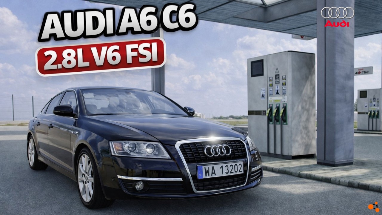 2008 Audi A6 C6 2.8L V6 FSI (210 KM) | 0-100, V/MAX | Autobahn | BeamNG.drive