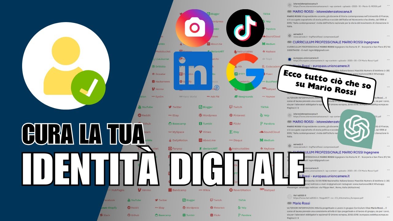 Cosa INTERNET SA di TE (e come riprenderne il controllo) - Corso completo