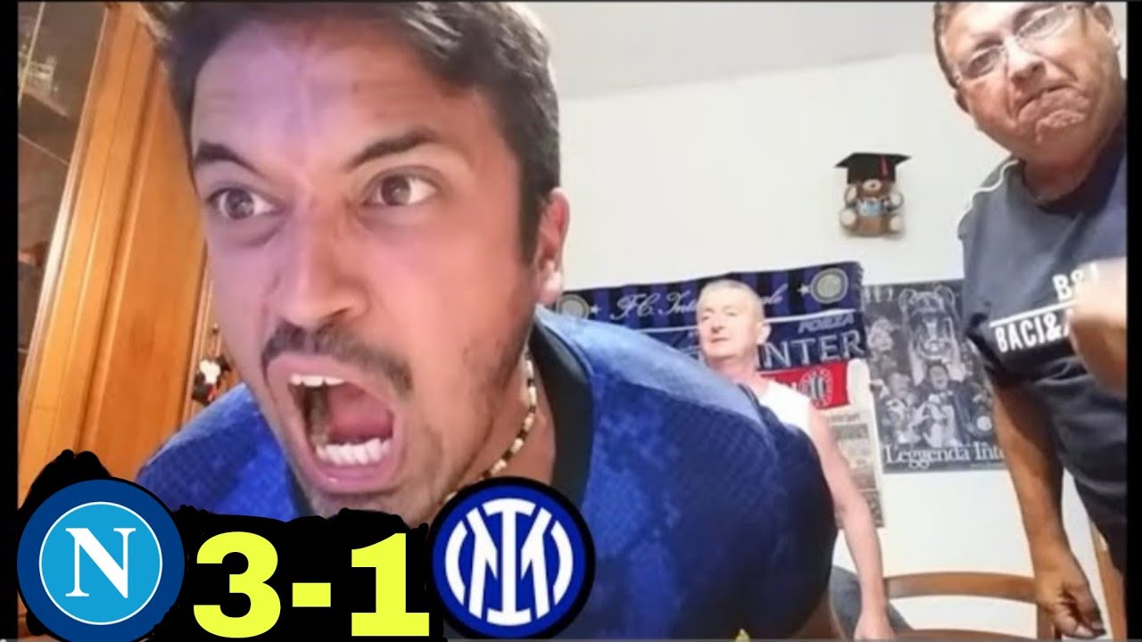 [INCA**ATI NERI] Napoli-Inter 3-1 LIVE REACTION CLUB CASTELLANO 
