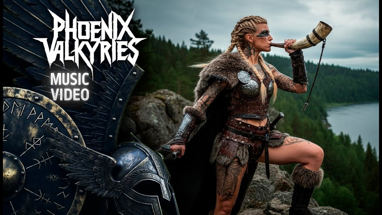 Phoenix Valkyries &ndash; Daughters of the North  ( Viking Metal Music Video)
