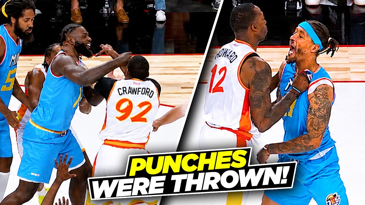 Lance Stephenson & Michael Beasley Vs Dwight Howard Turns CHAOTIC In LA! | Huge Fight Breaks Out!