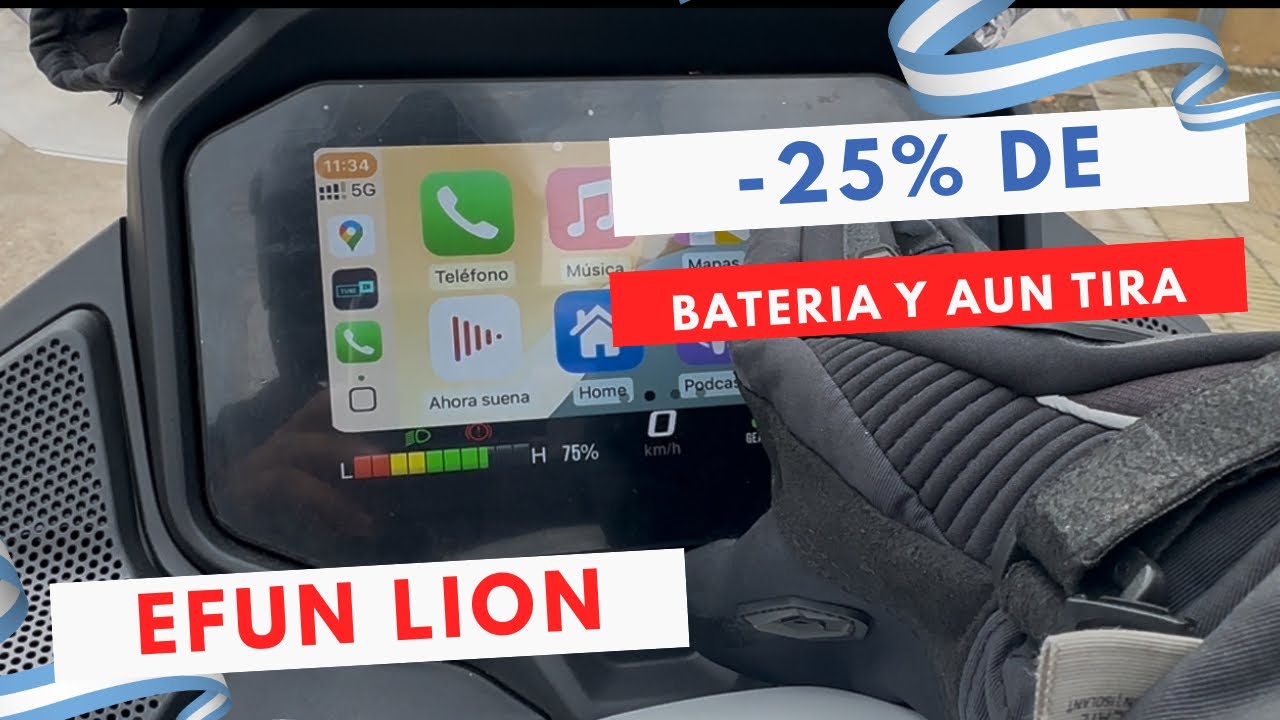 -25% de batería … increíble lo que aguanta 