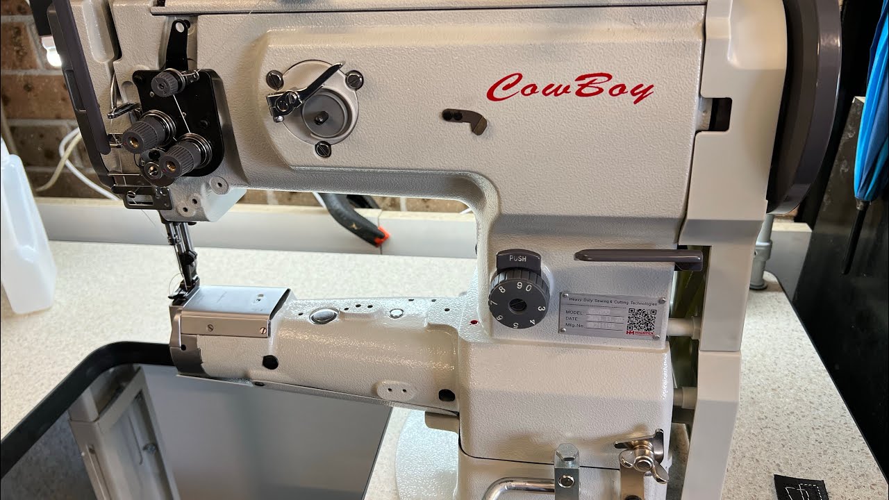 Unboxing Cowboy CB6900 Industrial sewing machine