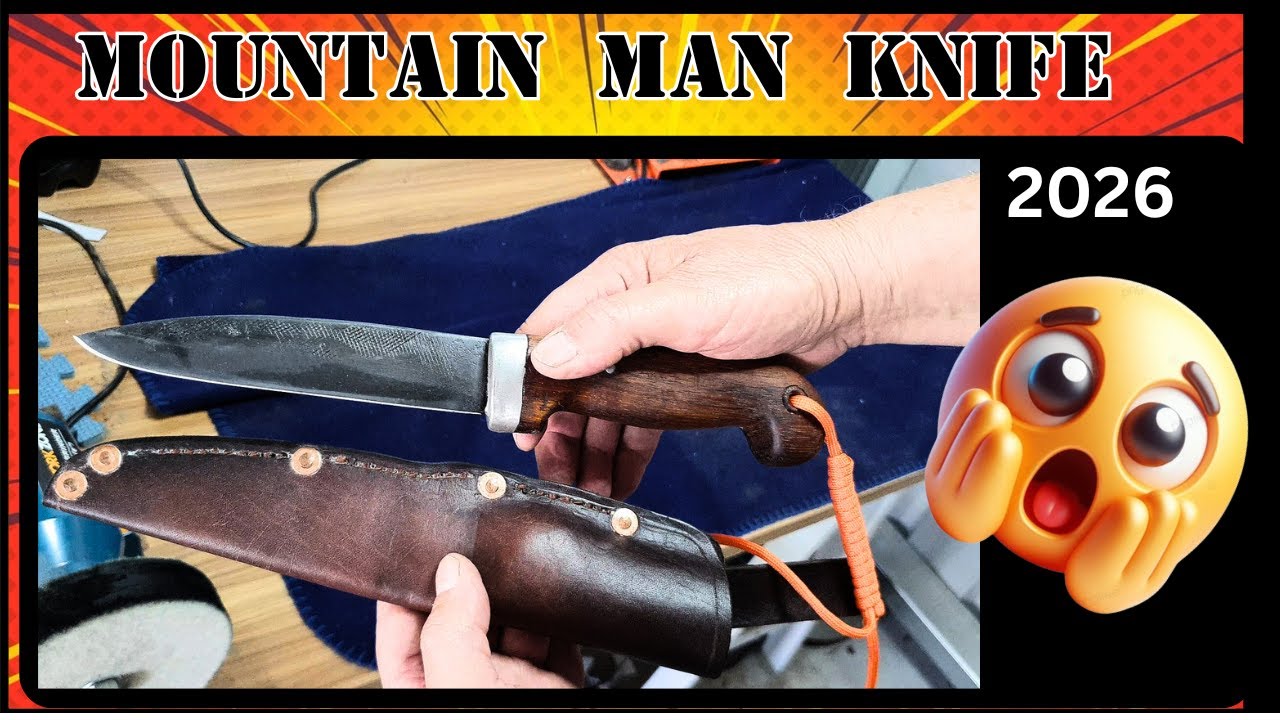 MOUNTAIN MAN KNIFE  Built for Grandchildren: Crafting an Heirloom Knife from a File.