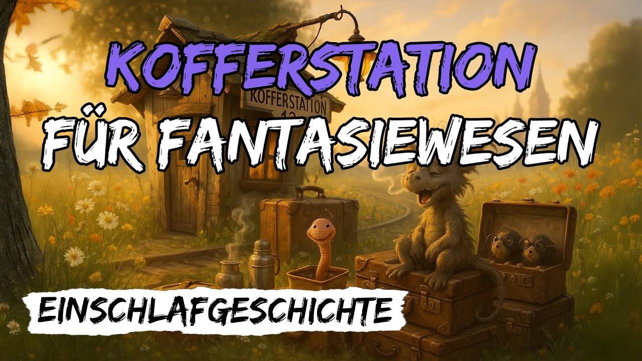 Die Kofferstation für FantasiewesenㅣGeschichte zum einschlafenㅣVielleicht hat man sich verlaufen