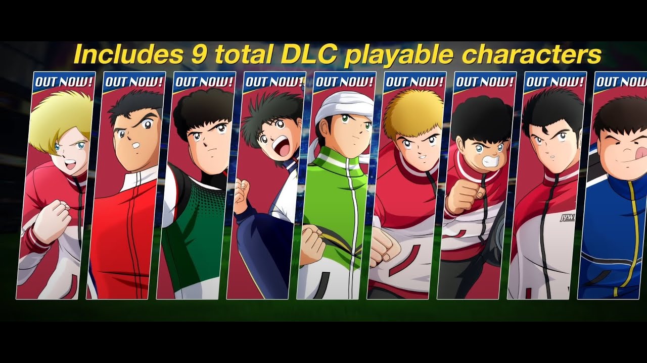 CAPTAIN TSUBASA Rise of New Champions All DLC Characters