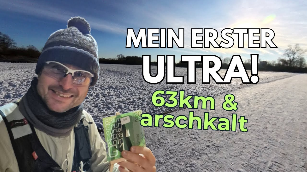 🥶 8. Grüngürtel Ultra G1 Köln – 63 km im Winter