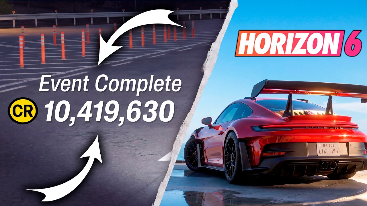 БЫСТРЫЙ ЗАРАБОТОК в FORZA HORIZON 6! *НОВЫЙ МЕТОД*