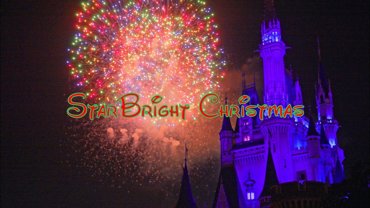 Tokyo Disneyland - スターブライト・クリスマス 最適な位置と最高画質です StarBright Christmas Fireworks 2024 4kHDR