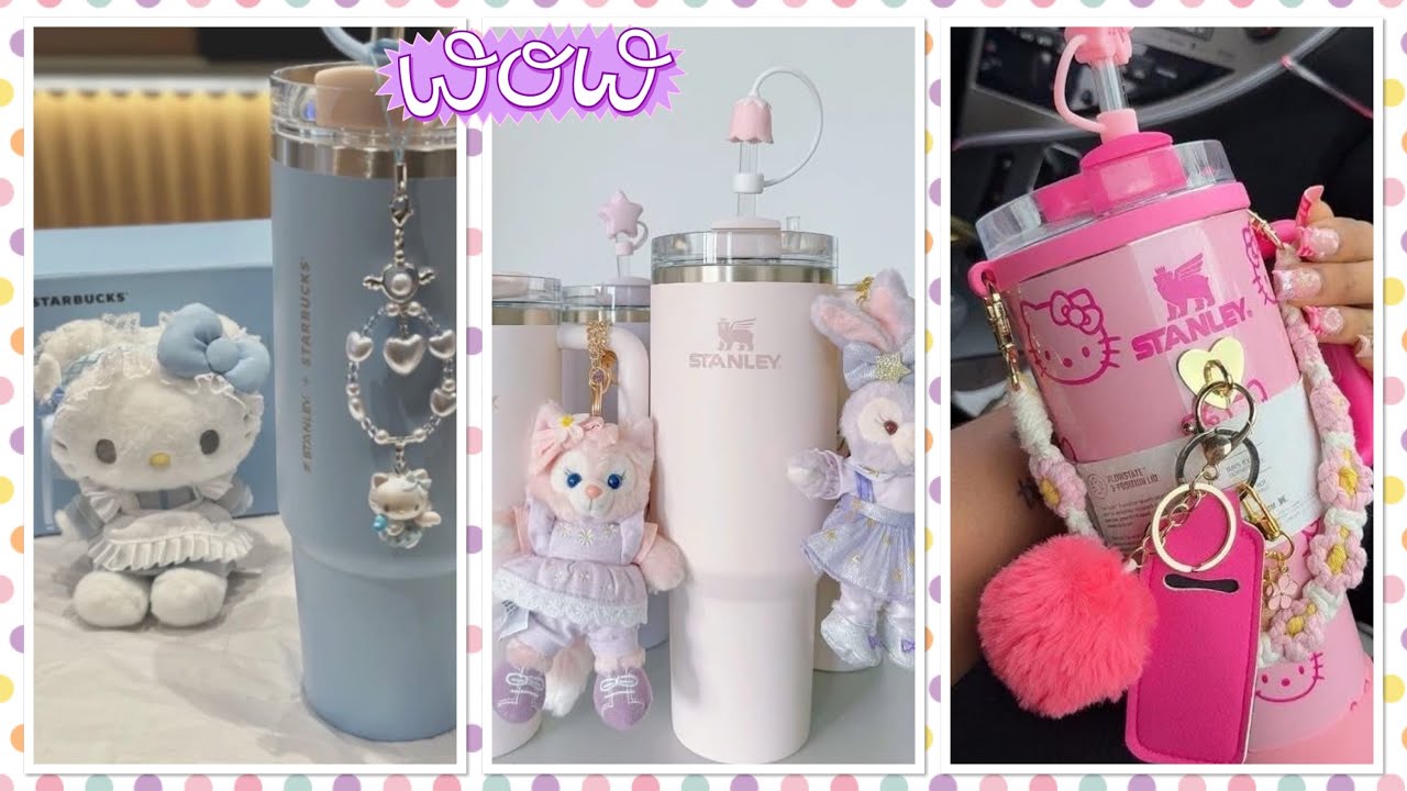 Ideas para decorar tu termo de agua 😍🧸 