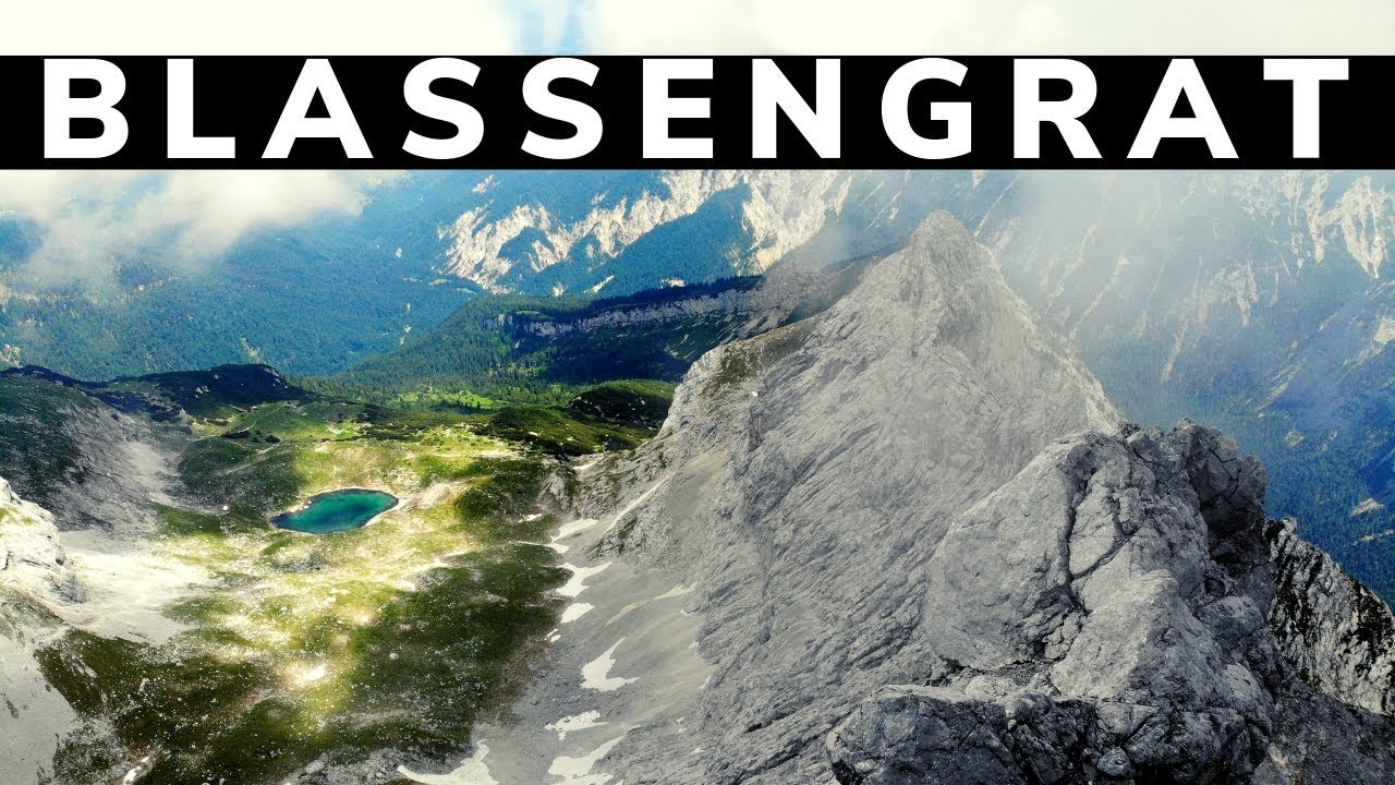 BLASSENGRAT - mit allen Details | Luftige Kletterei über dem Grieskar | Wetterstein