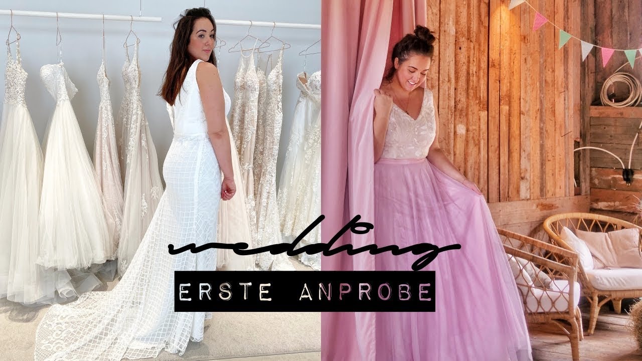 Hochzeitskleider anprobieren I Meine erste Brautkleidanprobe