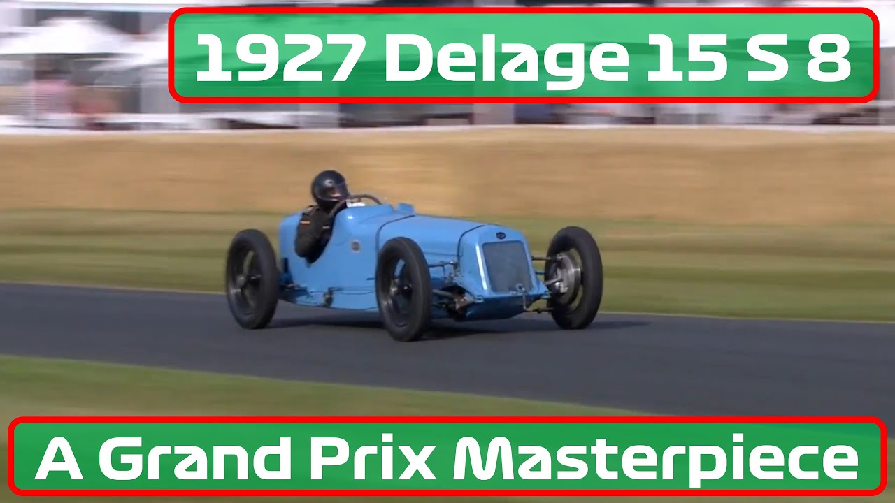 The 1927 Delage Type 15 S8: A Grand Prix Masterpiece