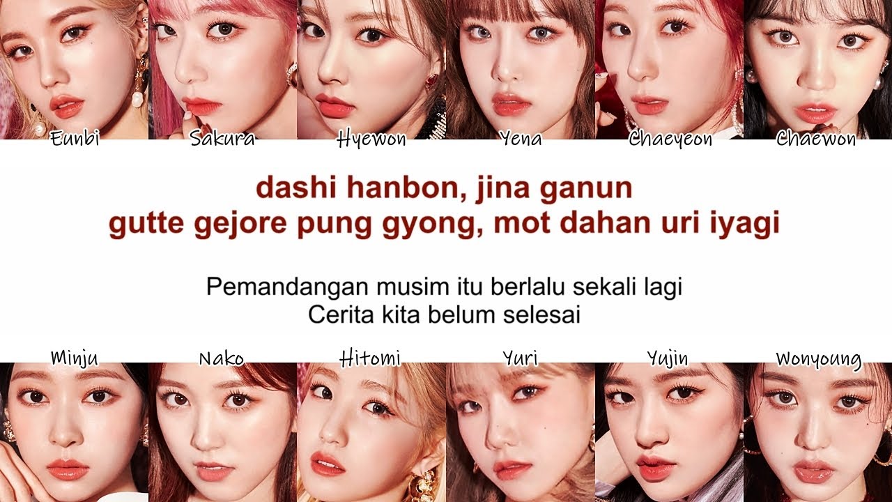 IZ*ONE - Panorama EASY LYRICS/INDO SUB by GOMAWO