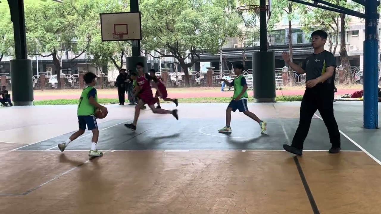 高雄市國民小學籃球聯賽 橋頭vs旗津第一節