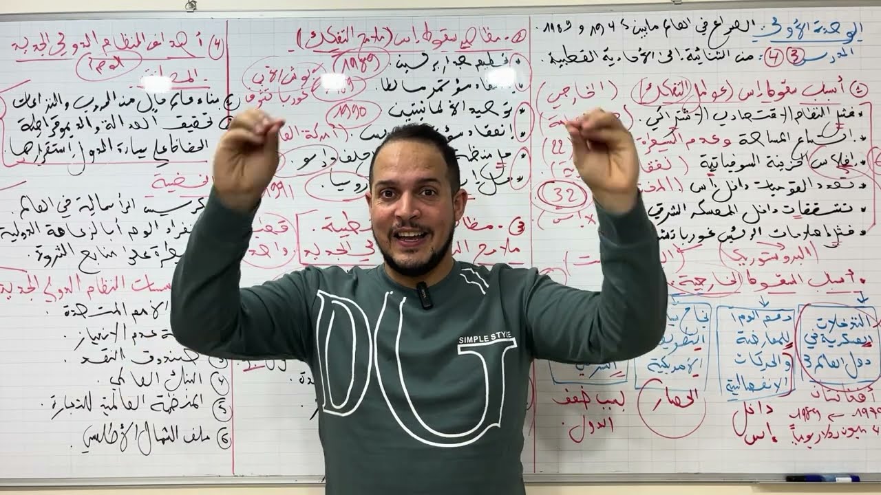 أقوى شرح للدرس الاحادية القطبية