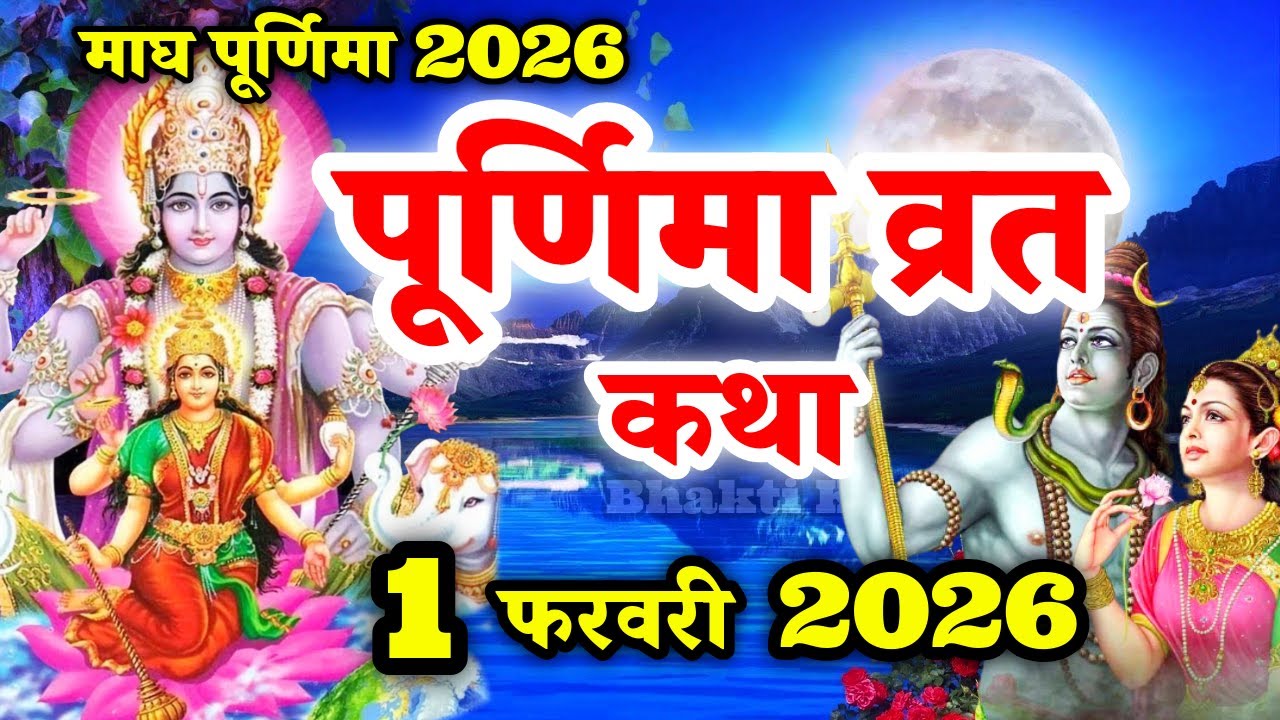माघ पूर्णिमा व्रत कथा | Magh Purnima Vrat Katha | Purnima Vrat Katha | Magh Purnima Ki Katha