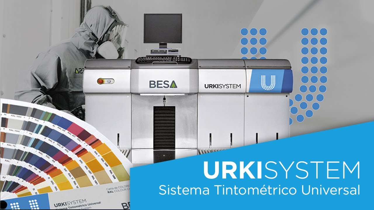 Sistema Tintométrico para Pintura Industrial | URKI SYSTEM