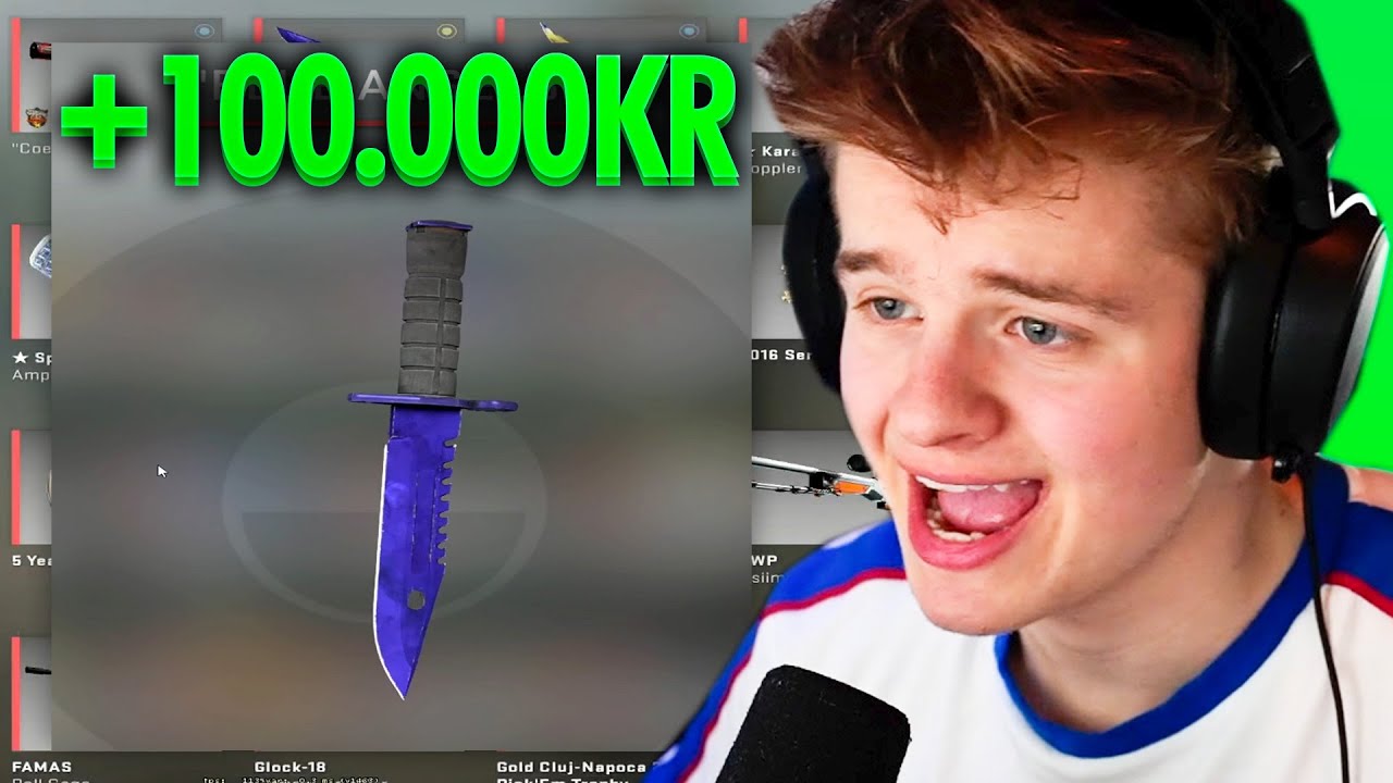 MIT CSGO INVENTORY! (+100.000KR)
