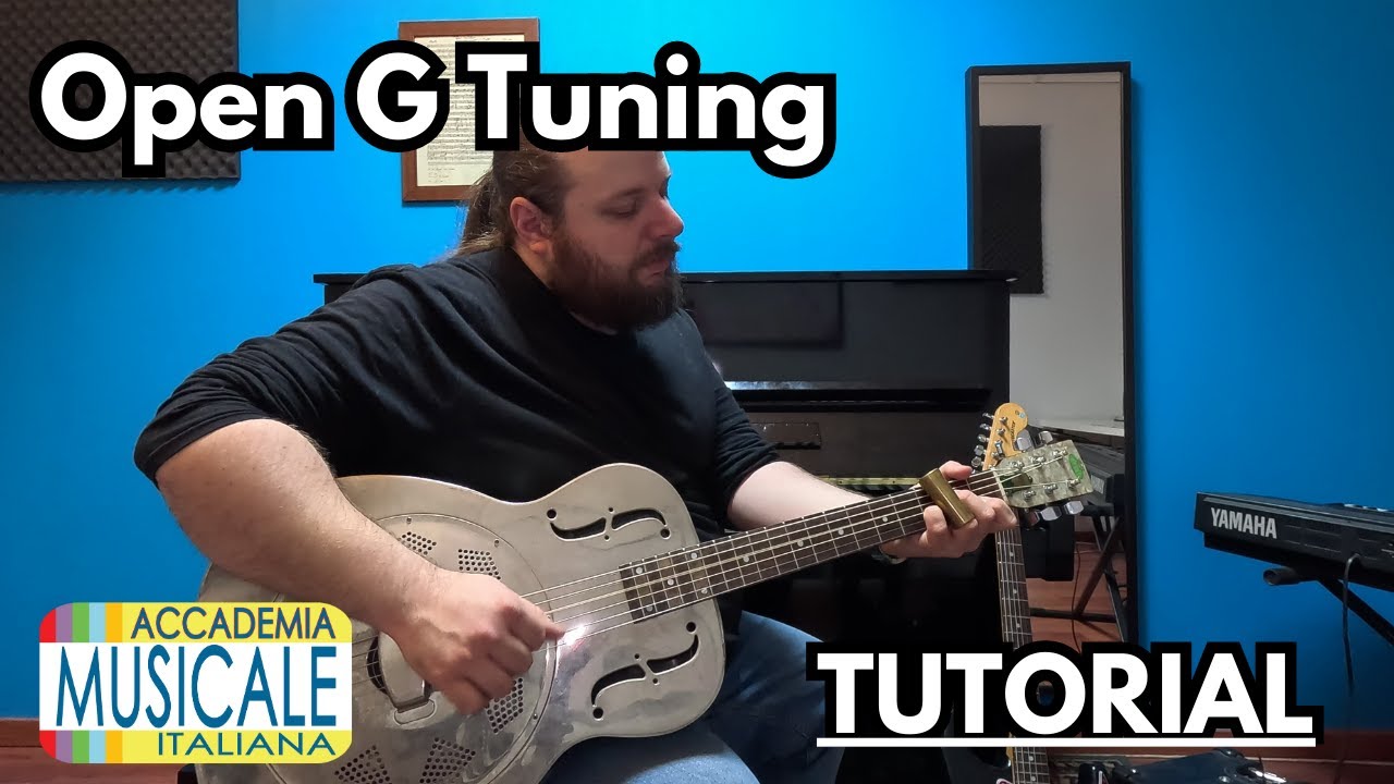 Tutorial chitarra - Accordature Aperte 