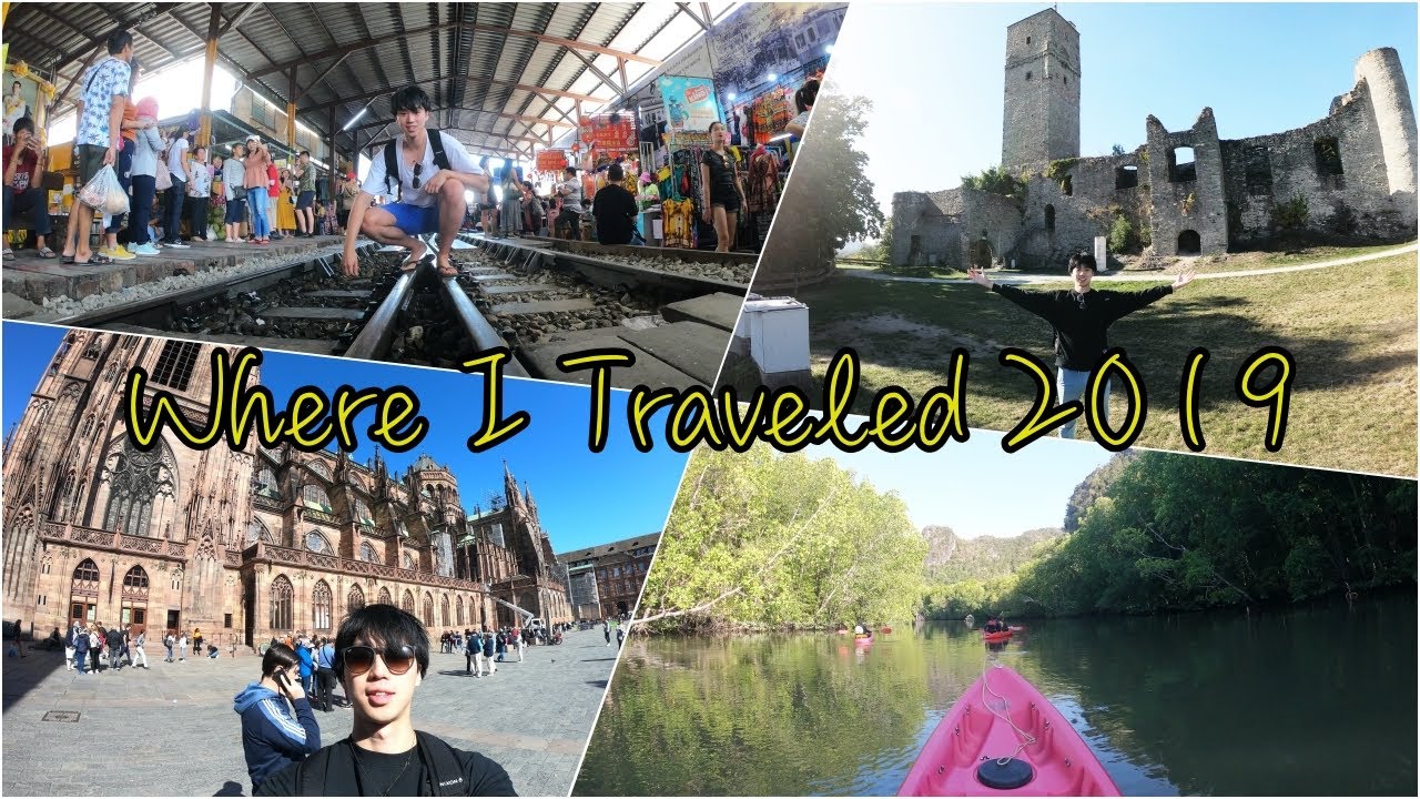 【GoProVlog】海外総集編2019！Where I traveled of 2019. 〜2019年度海外旅行総集編！〜