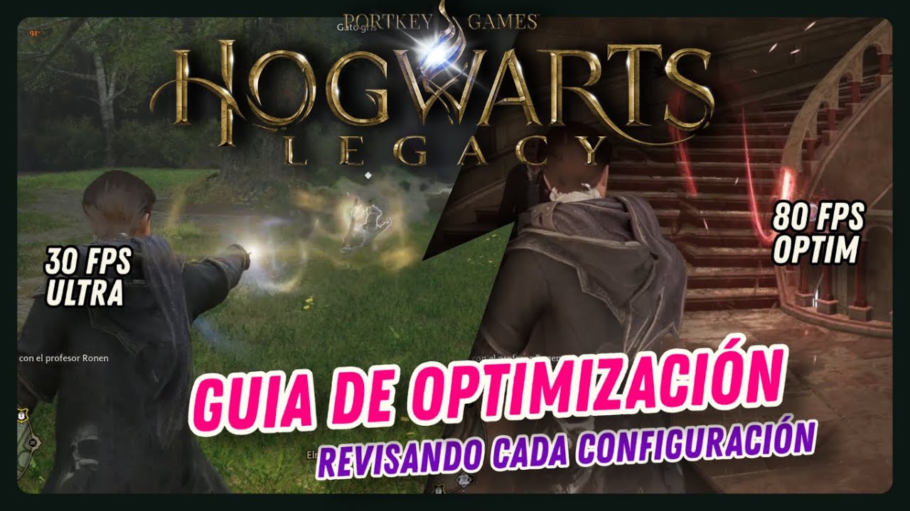 Aumenta los FPS en Hogwarts Legacy 🔥 Como optimizar el juego!